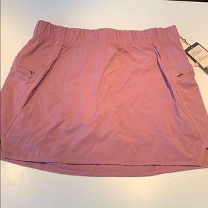 Calia mid rise skort rose medium